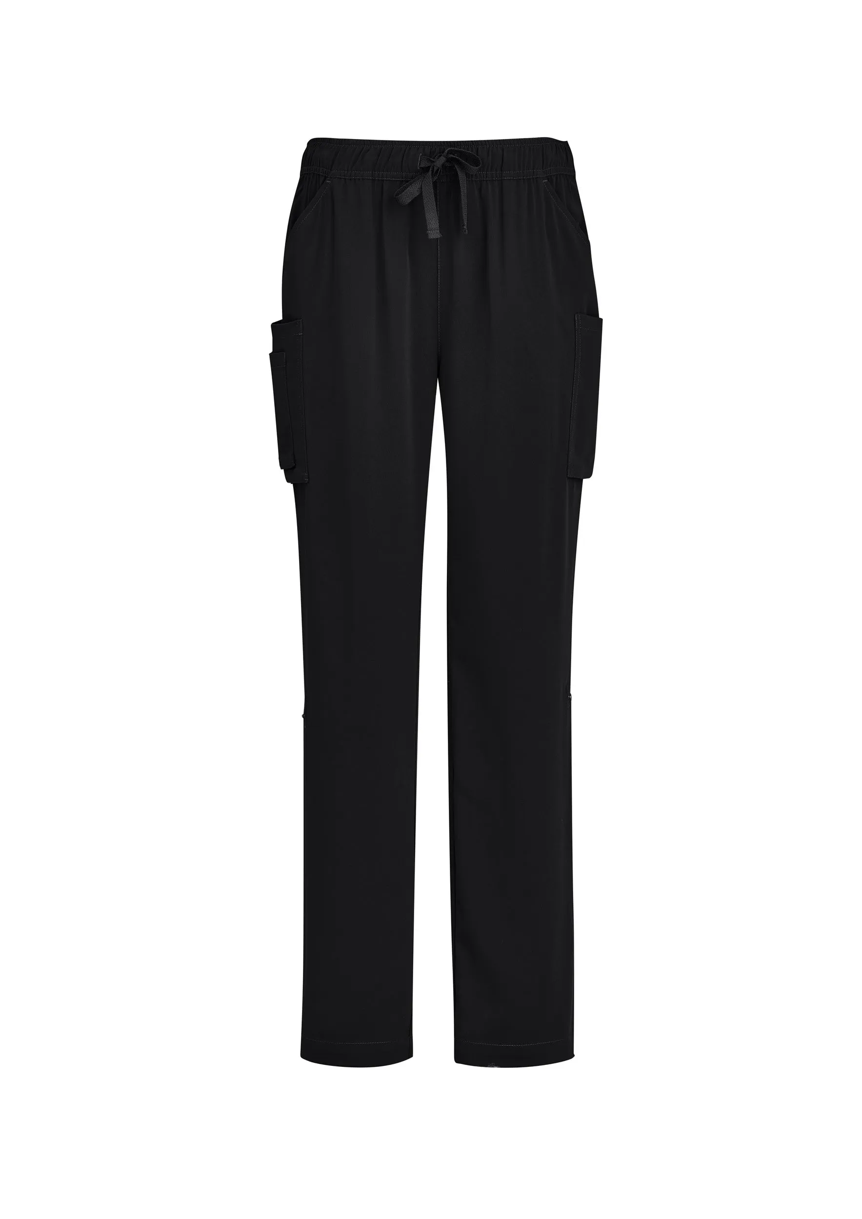 Biz Care Avery Ladies Straight Leg Roll Up Scrub Pant