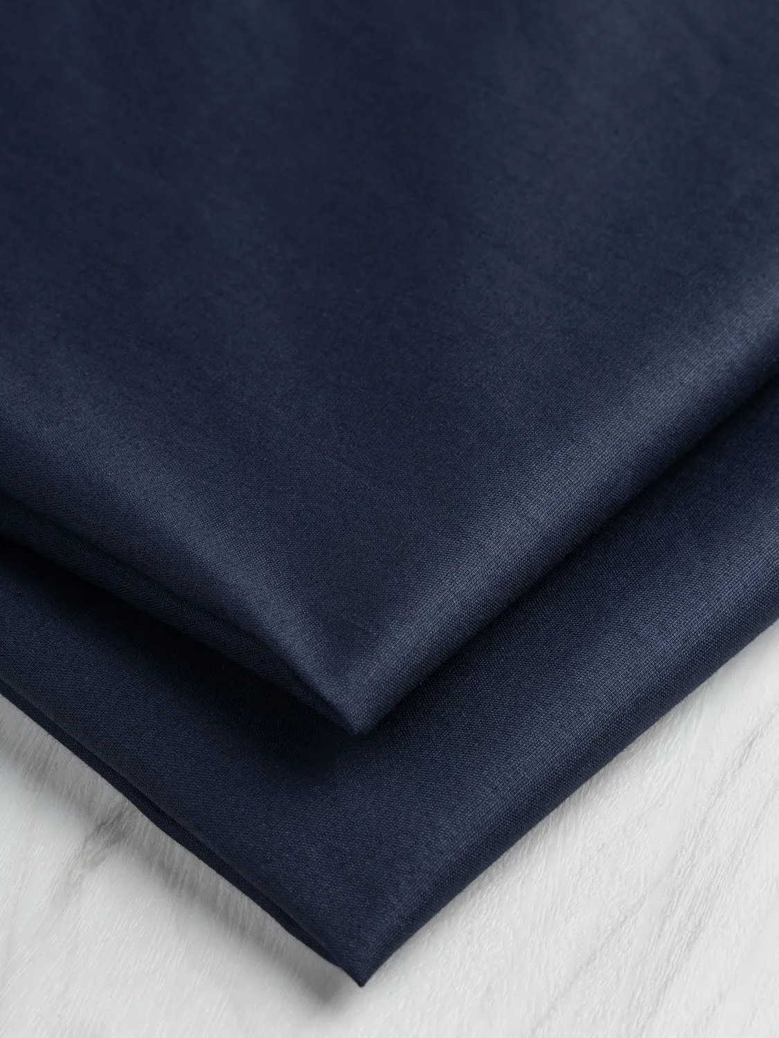 Breezy Cotton Voile - Navy - Swatch