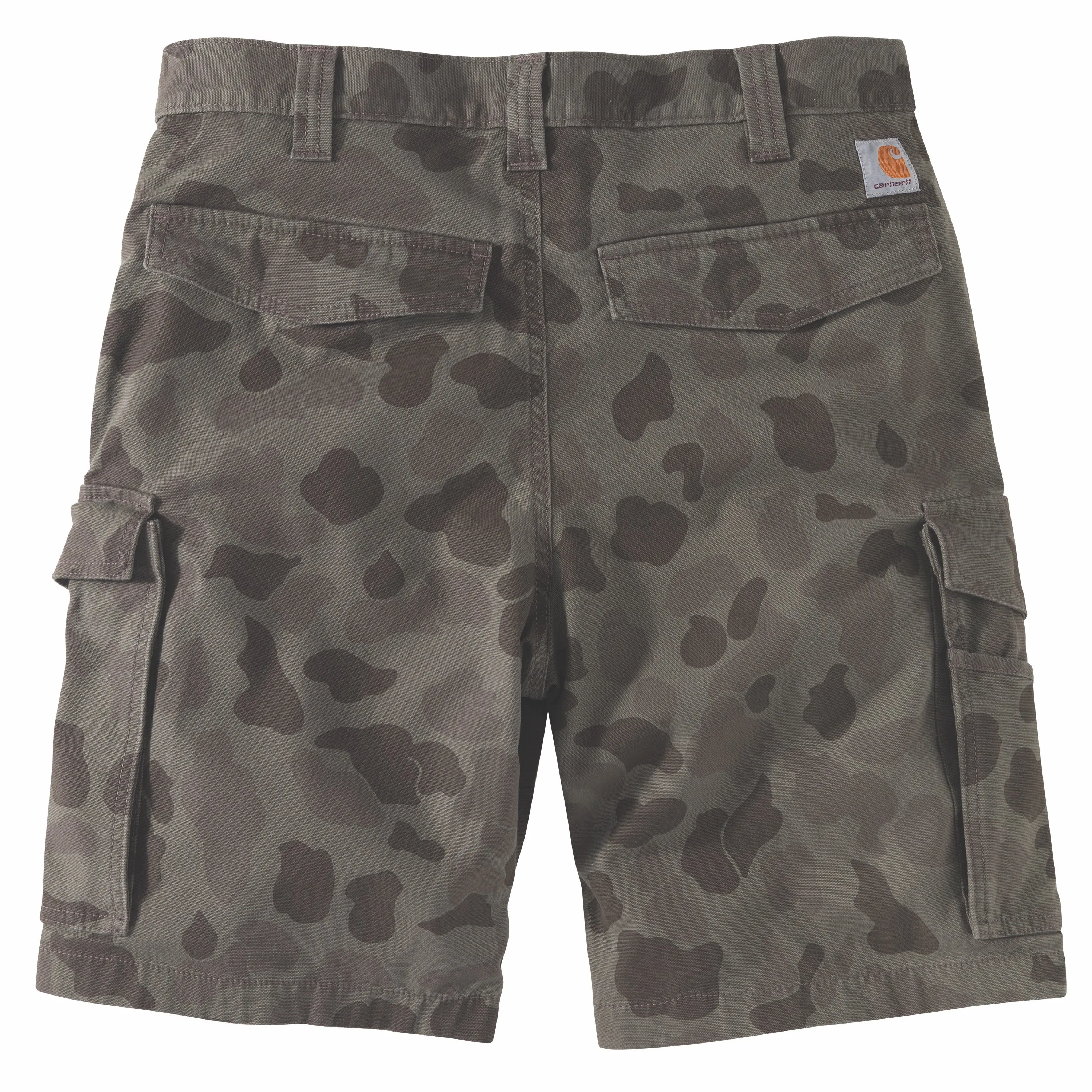 Carhartt Men's Rugged Flex® Relaxed Fit Canvas Cargo Work Short_Tarmac/Duck Camo