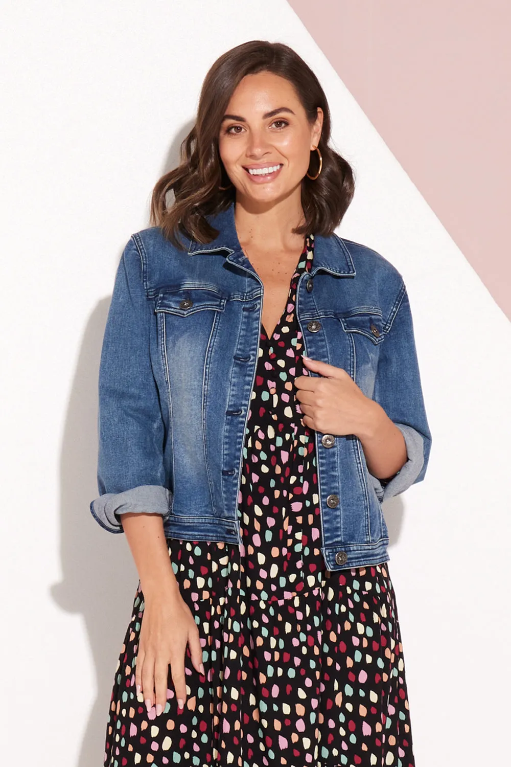 Carolyn Denim Jacket - Denim