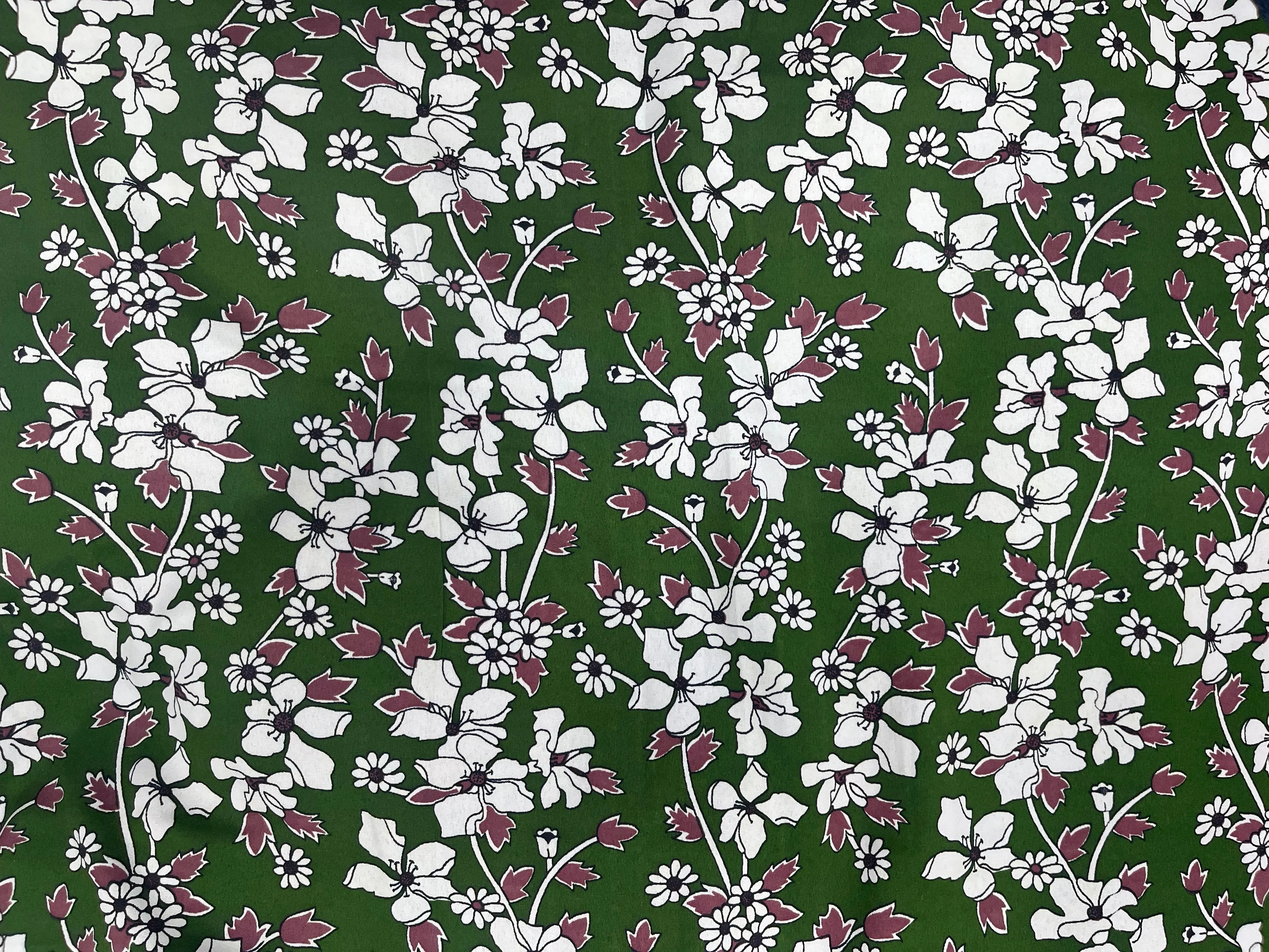 Cassia - Clearance Printed Crepe Fabric