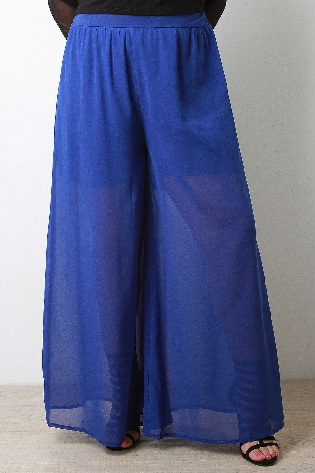 Chiffon Maxi Pants