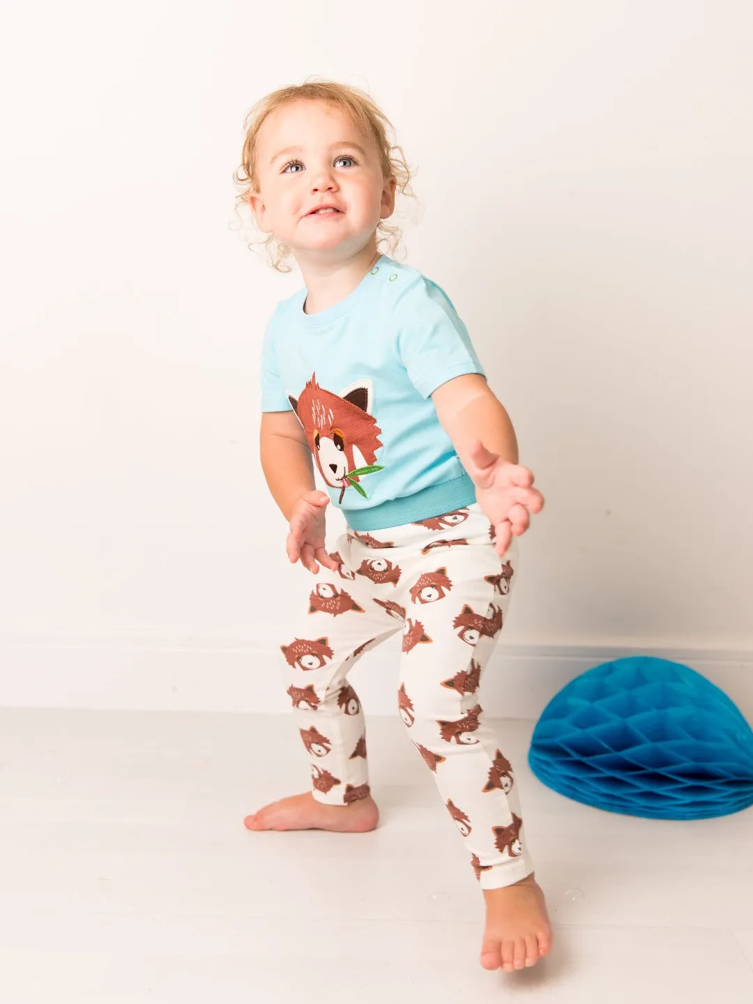 Chip the Red Panda Summer Leggings