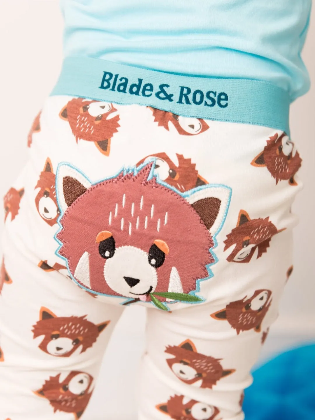 Chip the Red Panda Summer Leggings