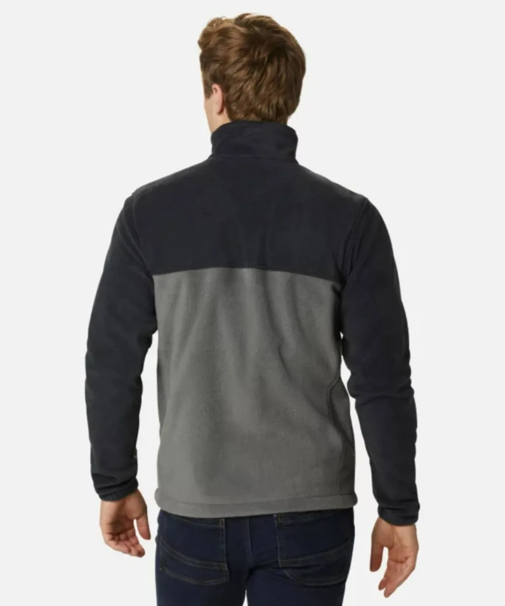 Columbia Men’s Steens Mountain Full Zip Fleece - Black/Grill