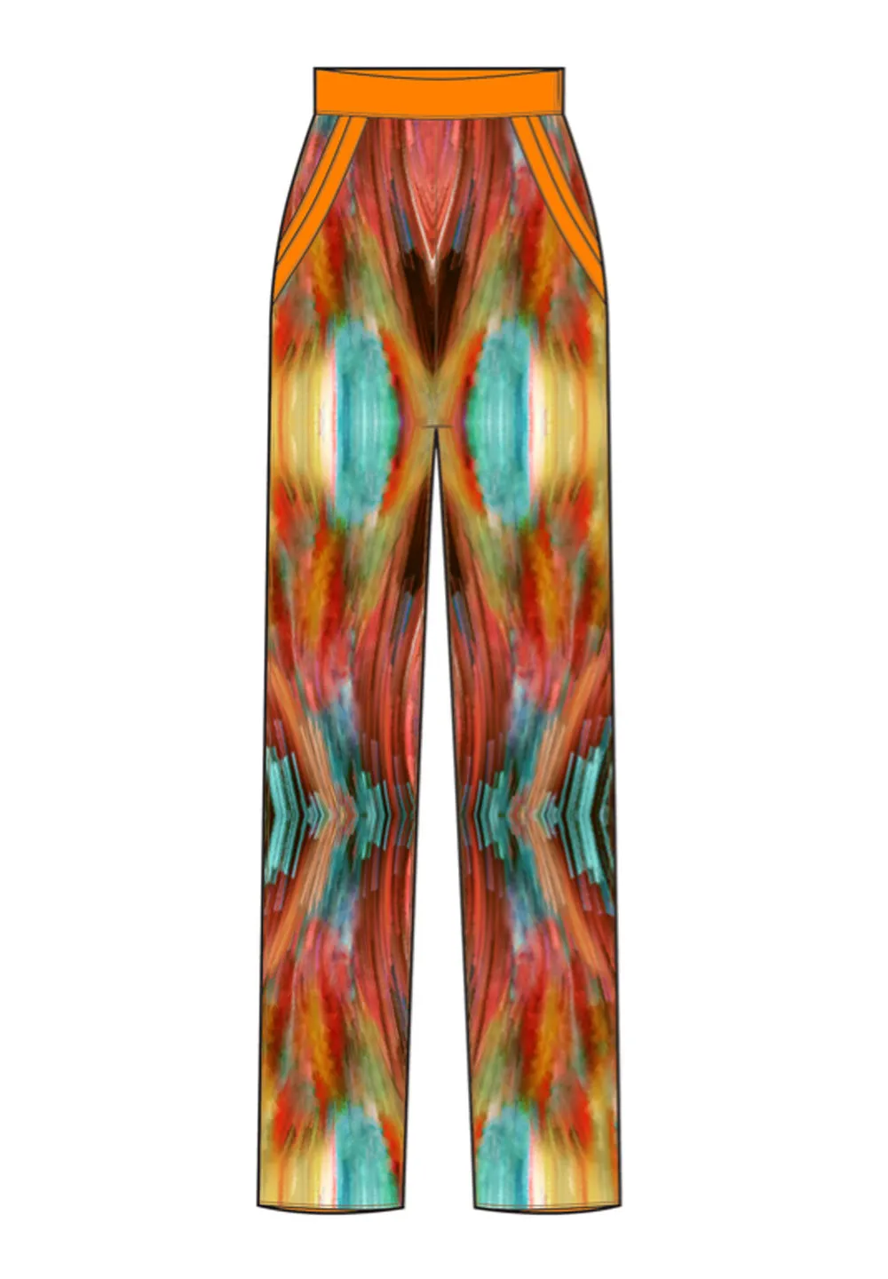 Cruise - Serendipity Pants (Neon Orange)