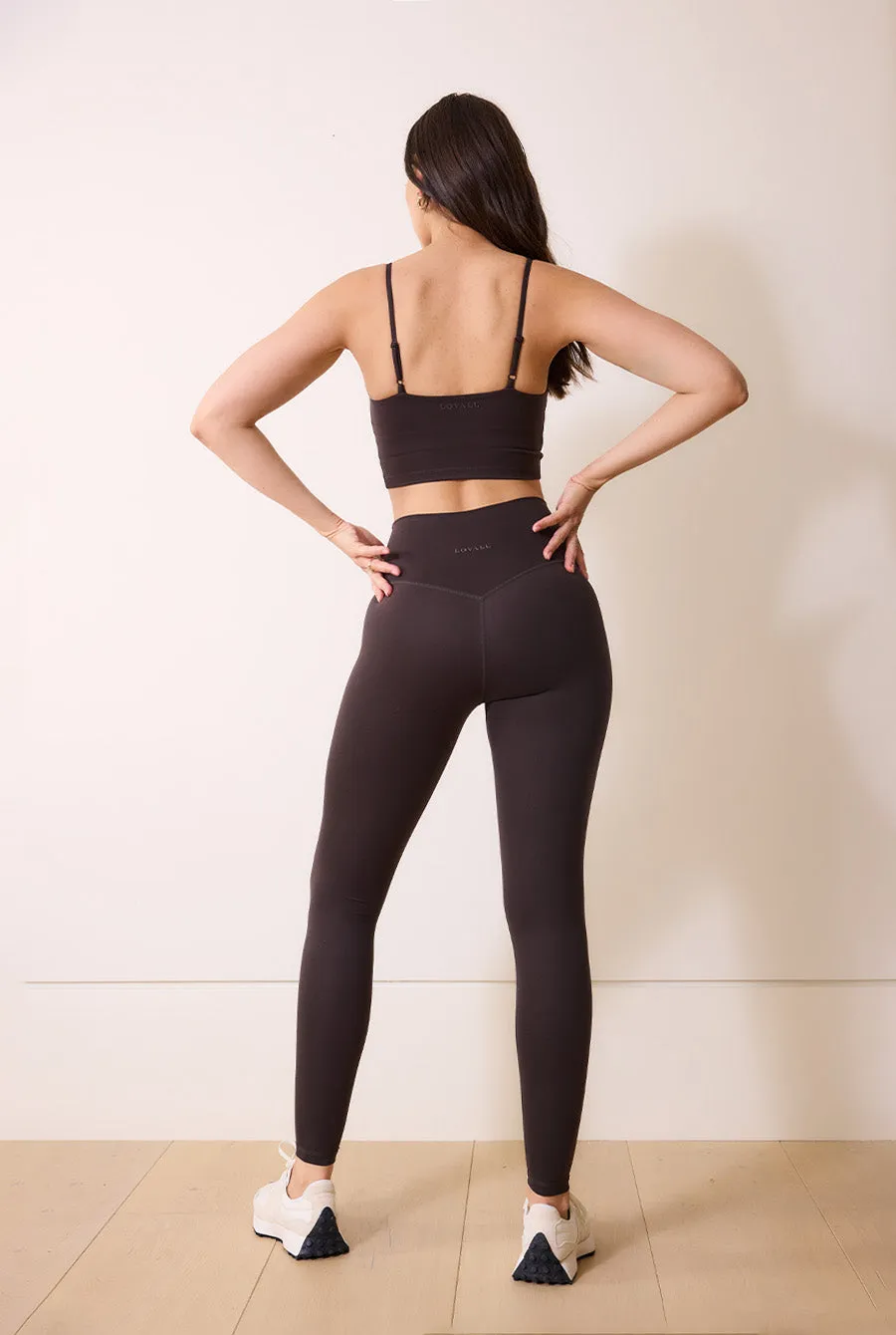 Curve 24/7 Revitalise High Waisted Leggings - Black Coffee