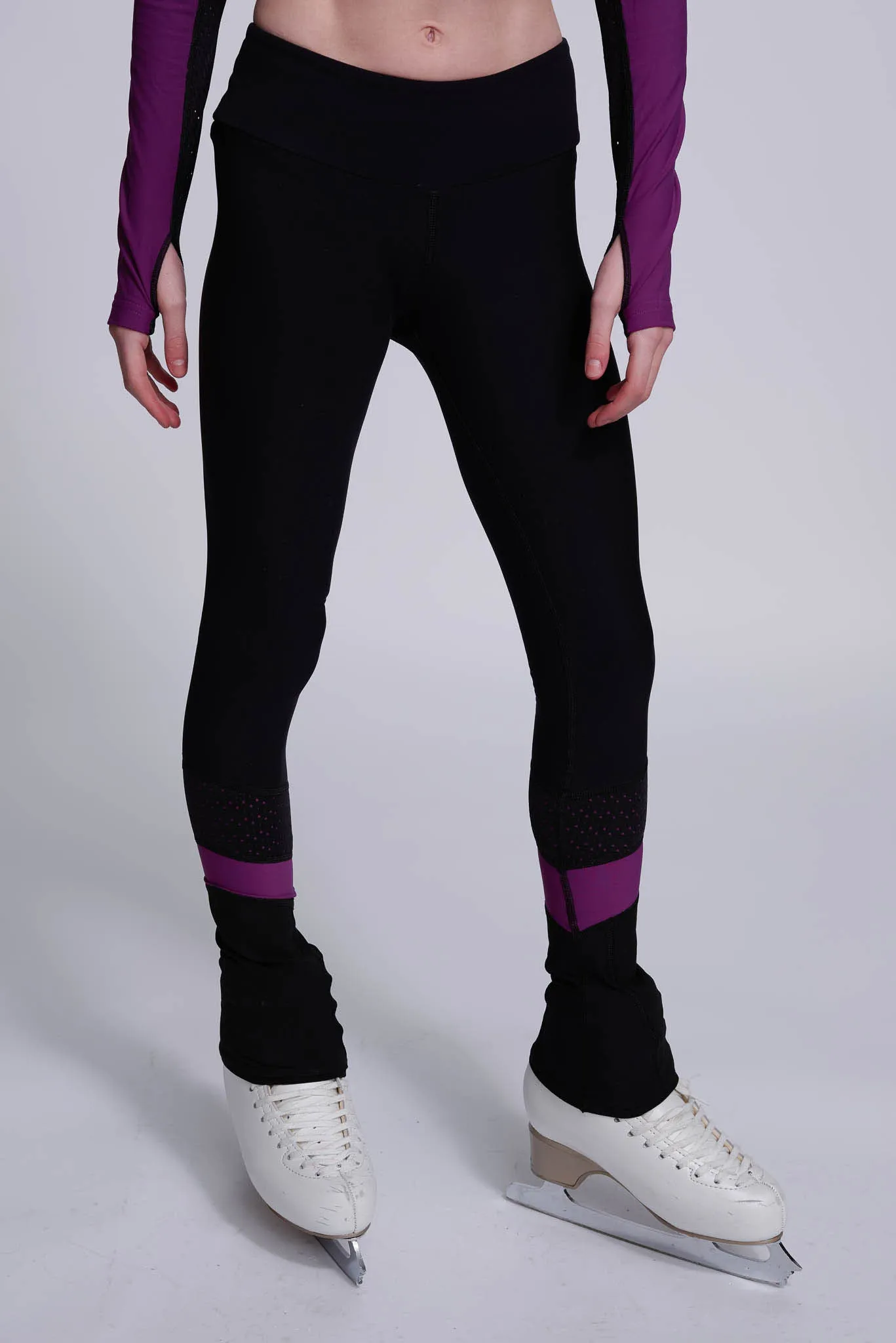 Desire Non-Slip Leggings in Berry