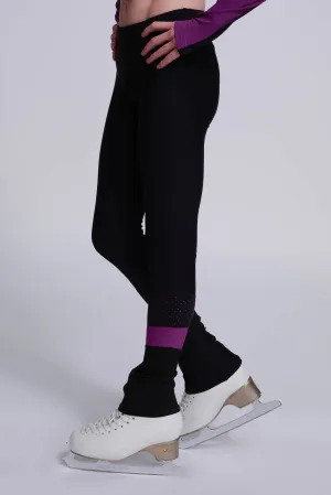 Desire Non-Slip Leggings in Berry