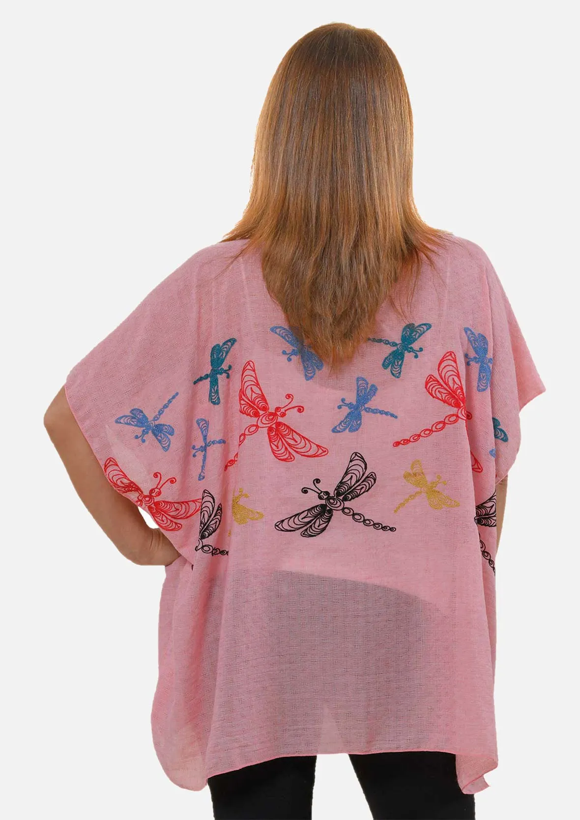 Dragonfly Embroidered Kaftan