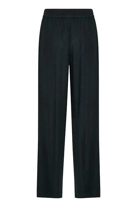 ELASTIC PULL ON WIDE LEG PANT