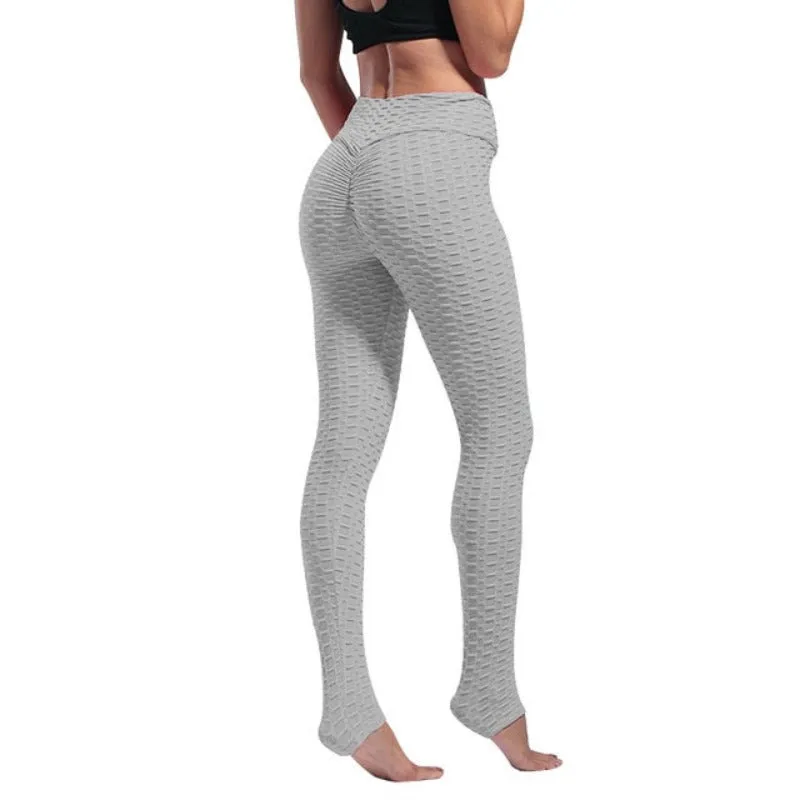 High Waist Push Up Butt Lift Elastic Leggings