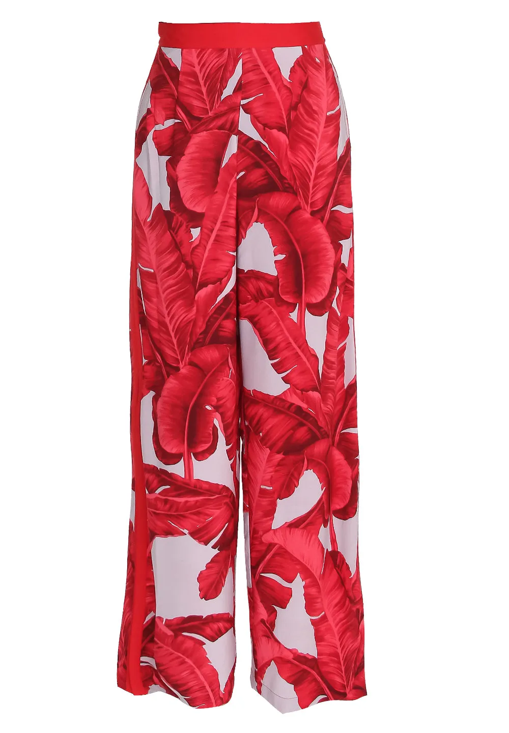 Jungle - Red / Grey Palm Pants (Red)