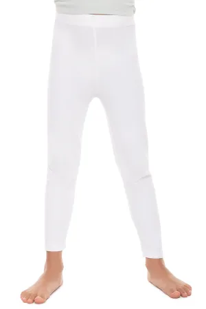 Kid's Monterey Summer Leggings | White