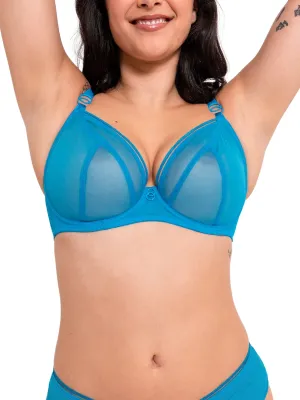 Lifestyle Plunge Bra - Capri Blue