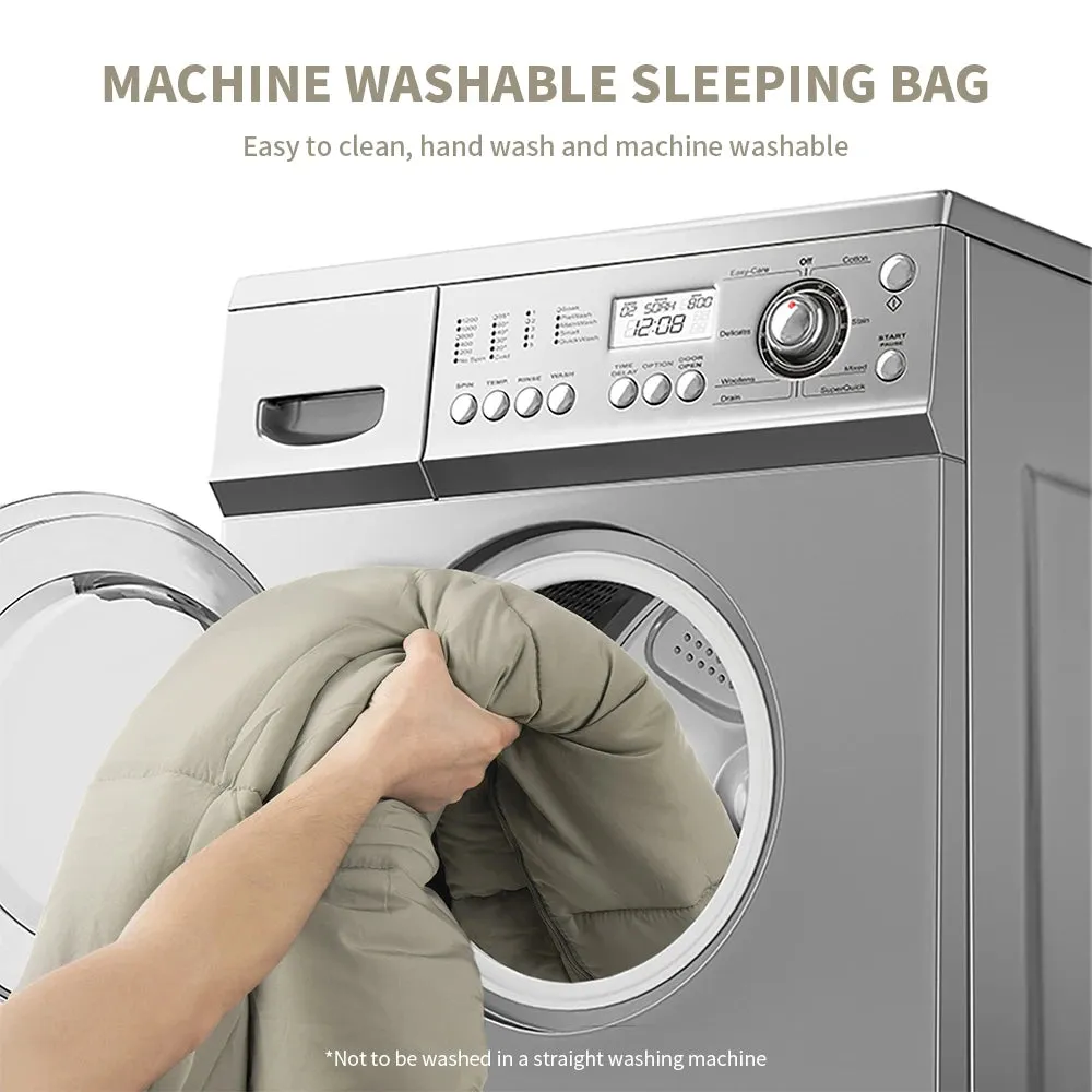 Lightweight Sleeping Bag Machine Washable