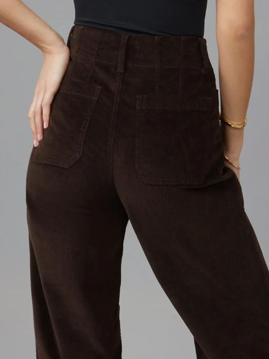 Lola Jeans : Colette Corduroy High Rise Wide Leg