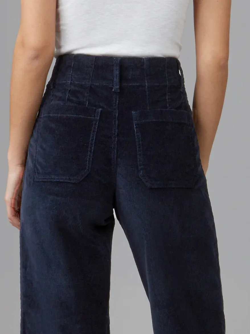 Lola Jeans : Colette Corduroy High Rise Wide Leg