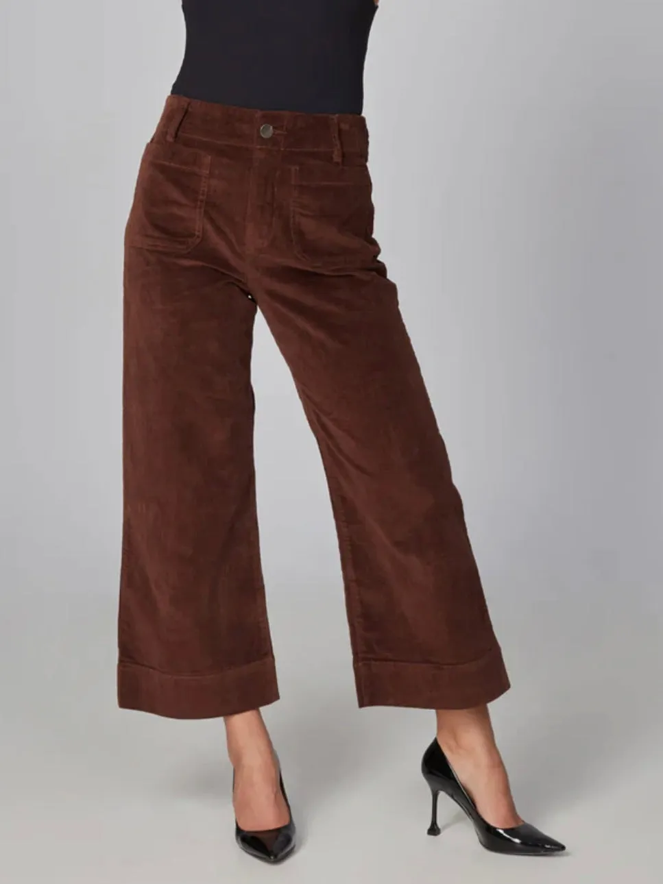 Lola Jeans : Colette Corduroy High Rise Wide Leg