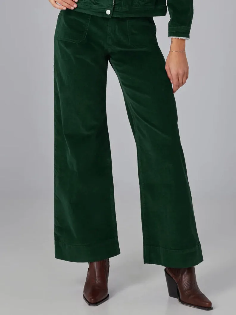 Lola Jeans : Colette Corduroy High Rise Wide Leg