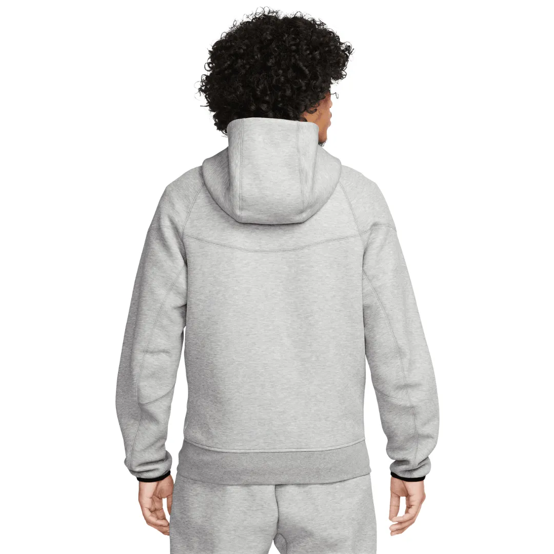 Men's Nike Sportswear Tech Fleece Windrunner - DK Heather Grey/Black