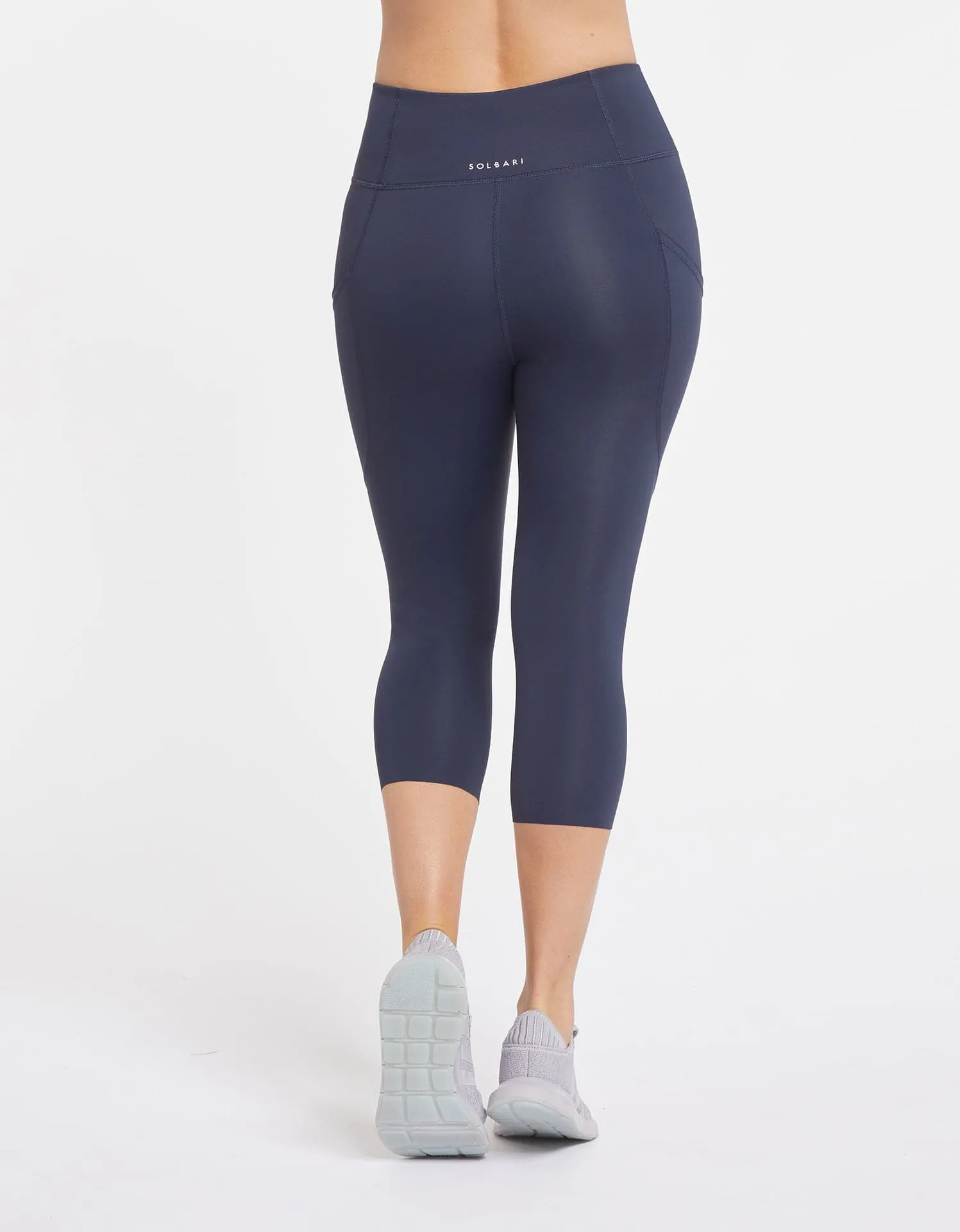 On The Move Essential Capri Leggings With Pockets UPF 50  Luxe Performance Collection