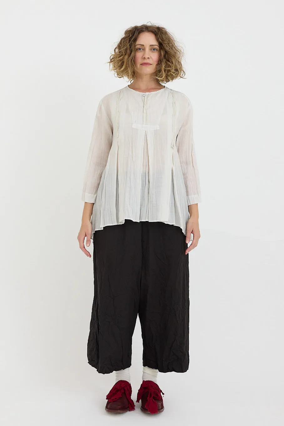 Pas de Calais - Botanical Garment Dye Blouse