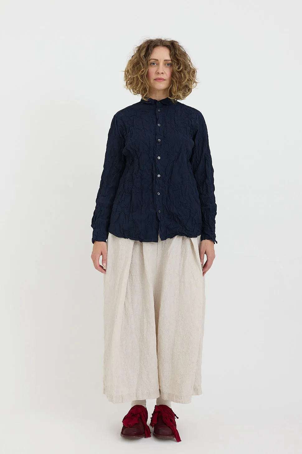 Pas de Calais - Natural Wine Dye Blouse