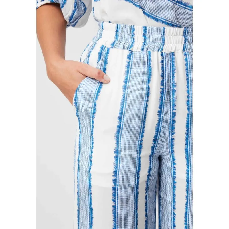 Positano Viscose Pant | Sorrento Stripe