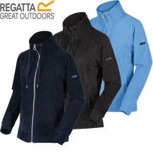 Regatta Womens Edlyn Full Zip Lightweight Stretch Fleece