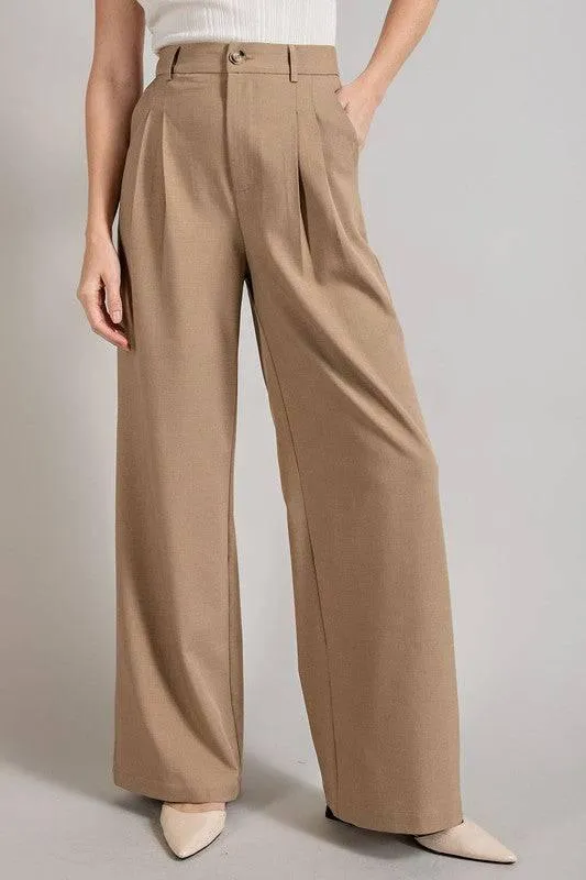 Relaxed straight pants