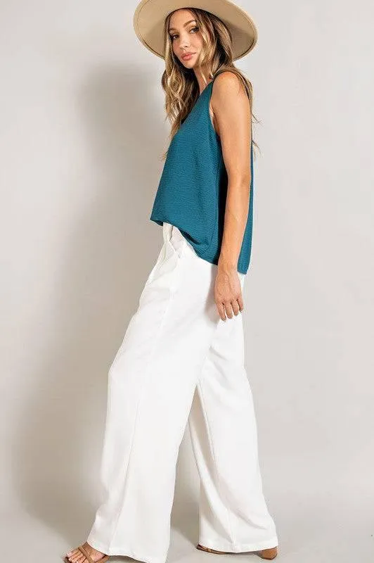 Relaxed straight pants