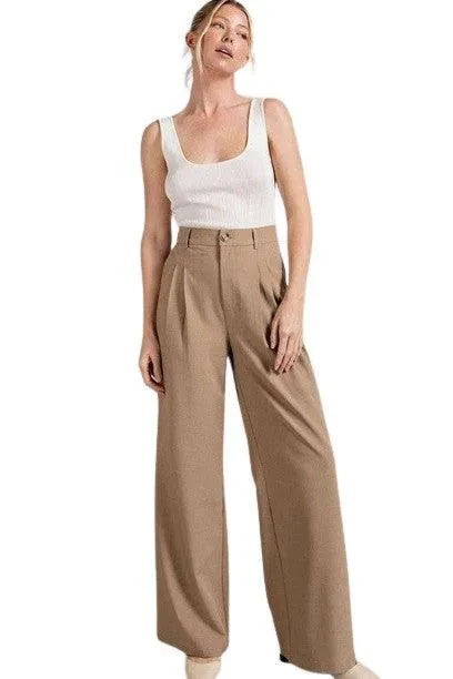 Relaxed straight pants