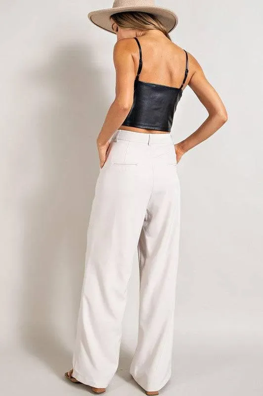 Relaxed straight pants