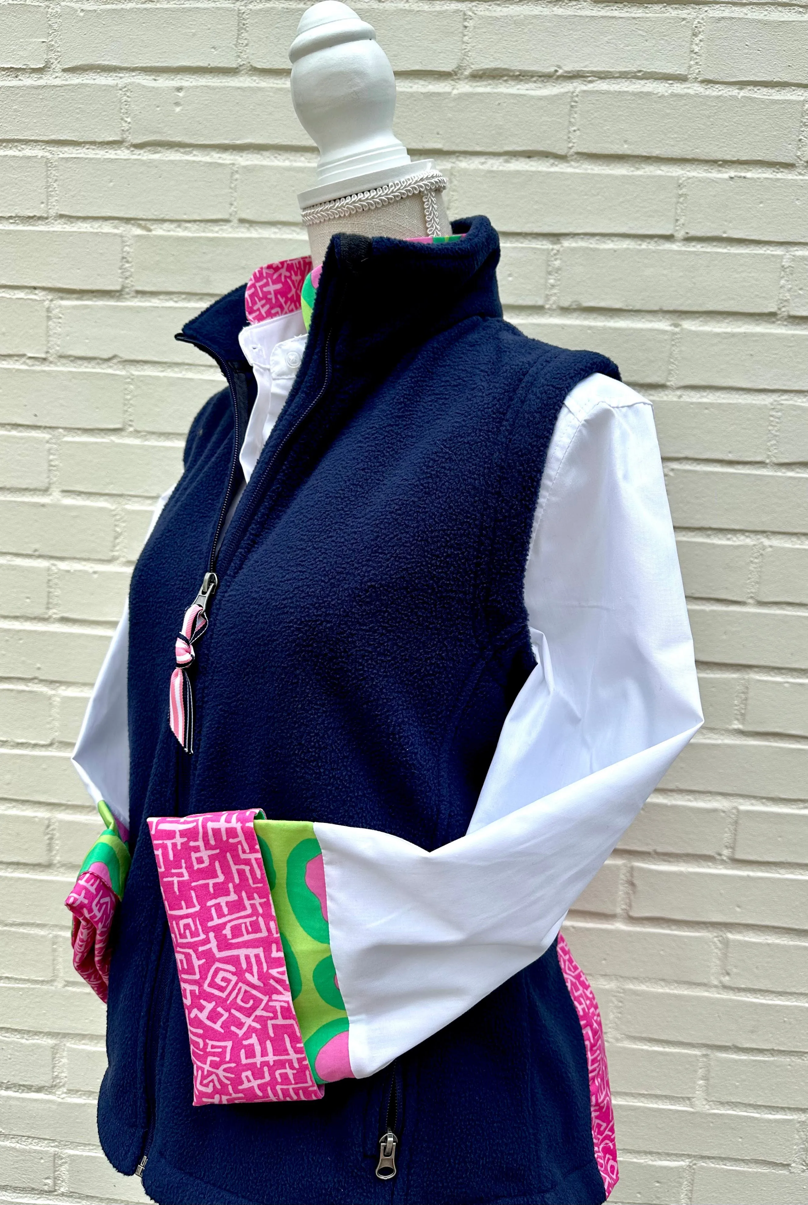 SALE - M ONLY - Marsha Giddyup Fleece Vest *FINAL SALE*