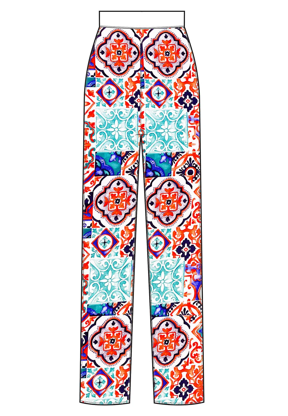 Siciliana – Carmella Pants (Off-White)