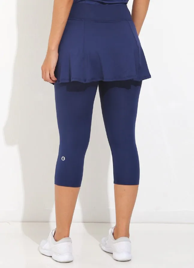 Skirted Capri ECO (Navy)