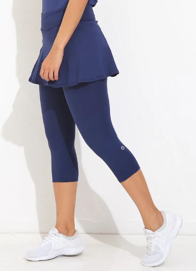 Skirted Capri ECO (Navy)