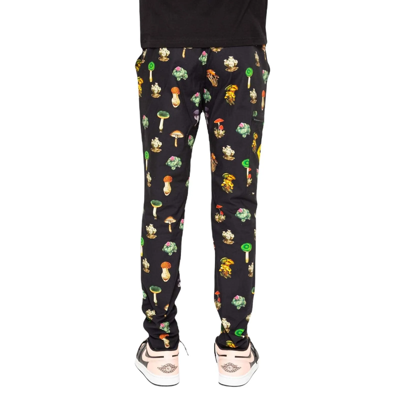 Stash Pant - Mushrooms & Cacti Black