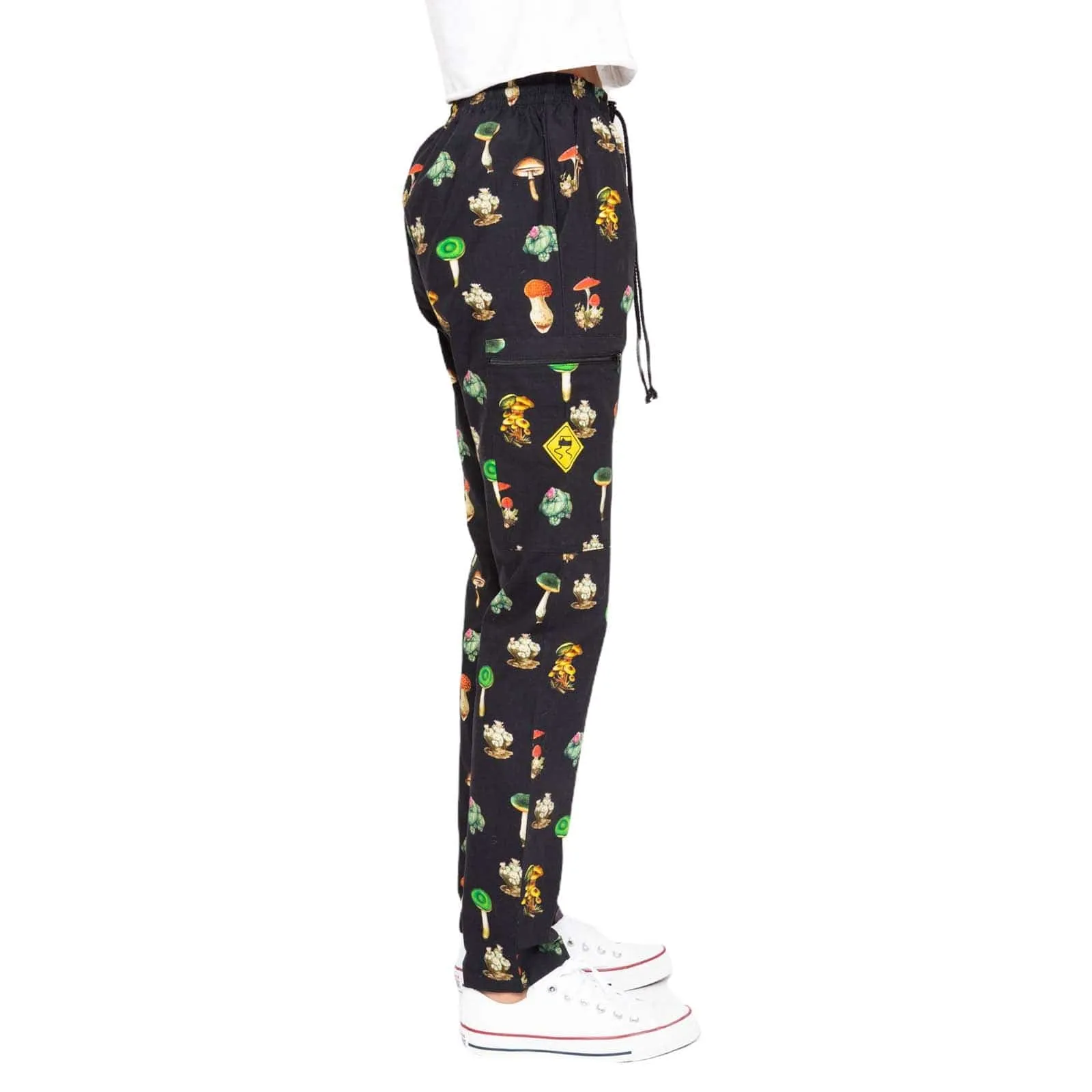 Stash Pant - Mushrooms & Cacti Black