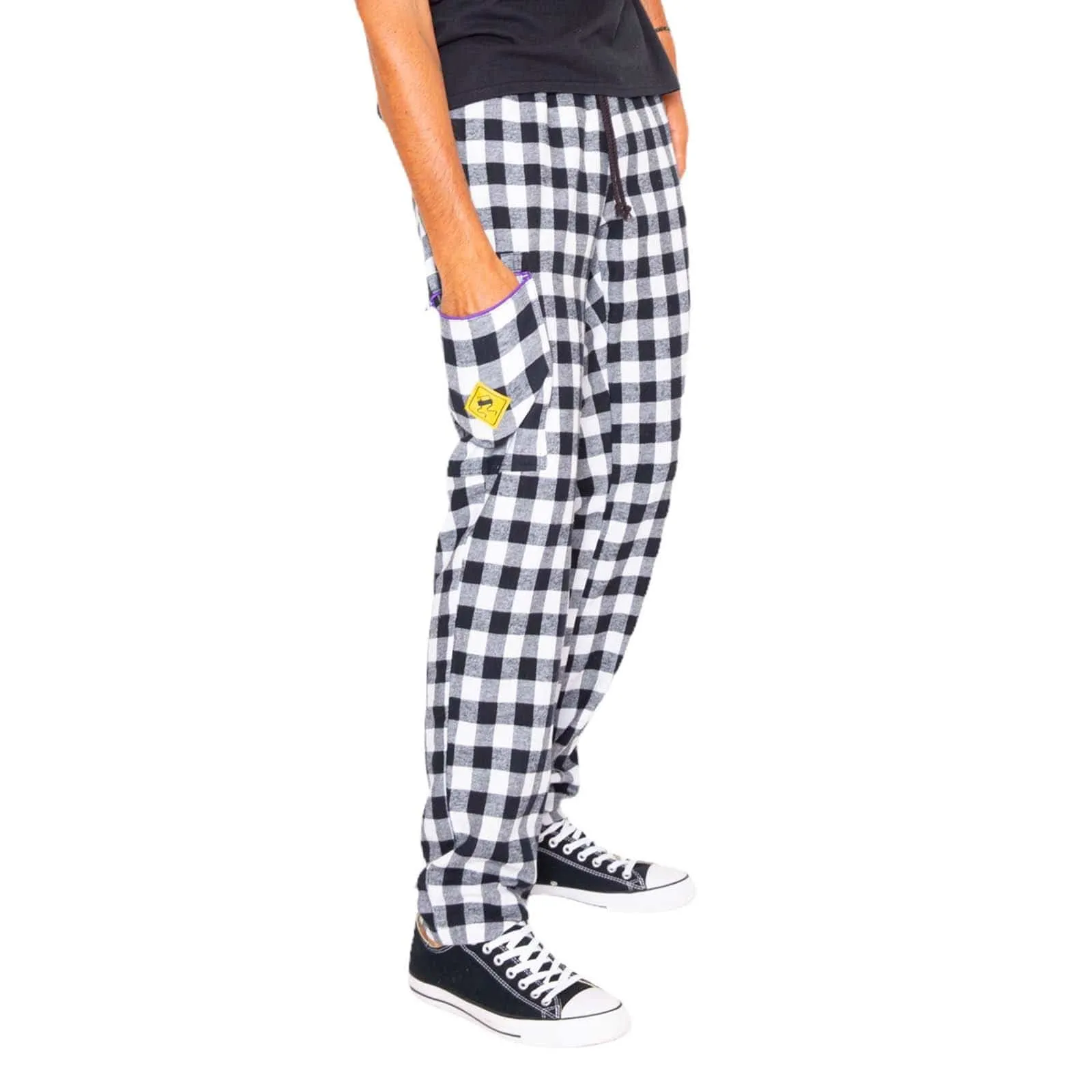 Stash Pant - OG Black & White Flannel