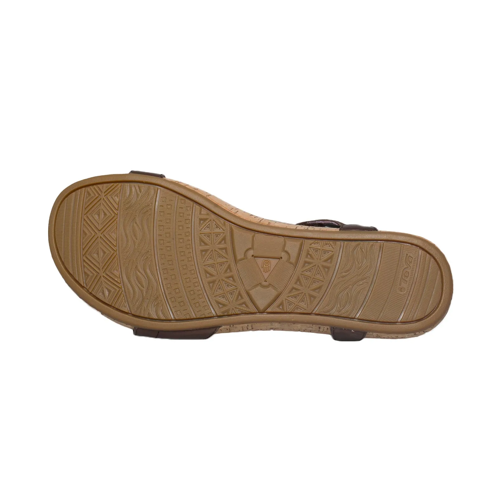 Teva Capri Universal Pearlized Chocolate Sandals - Women's