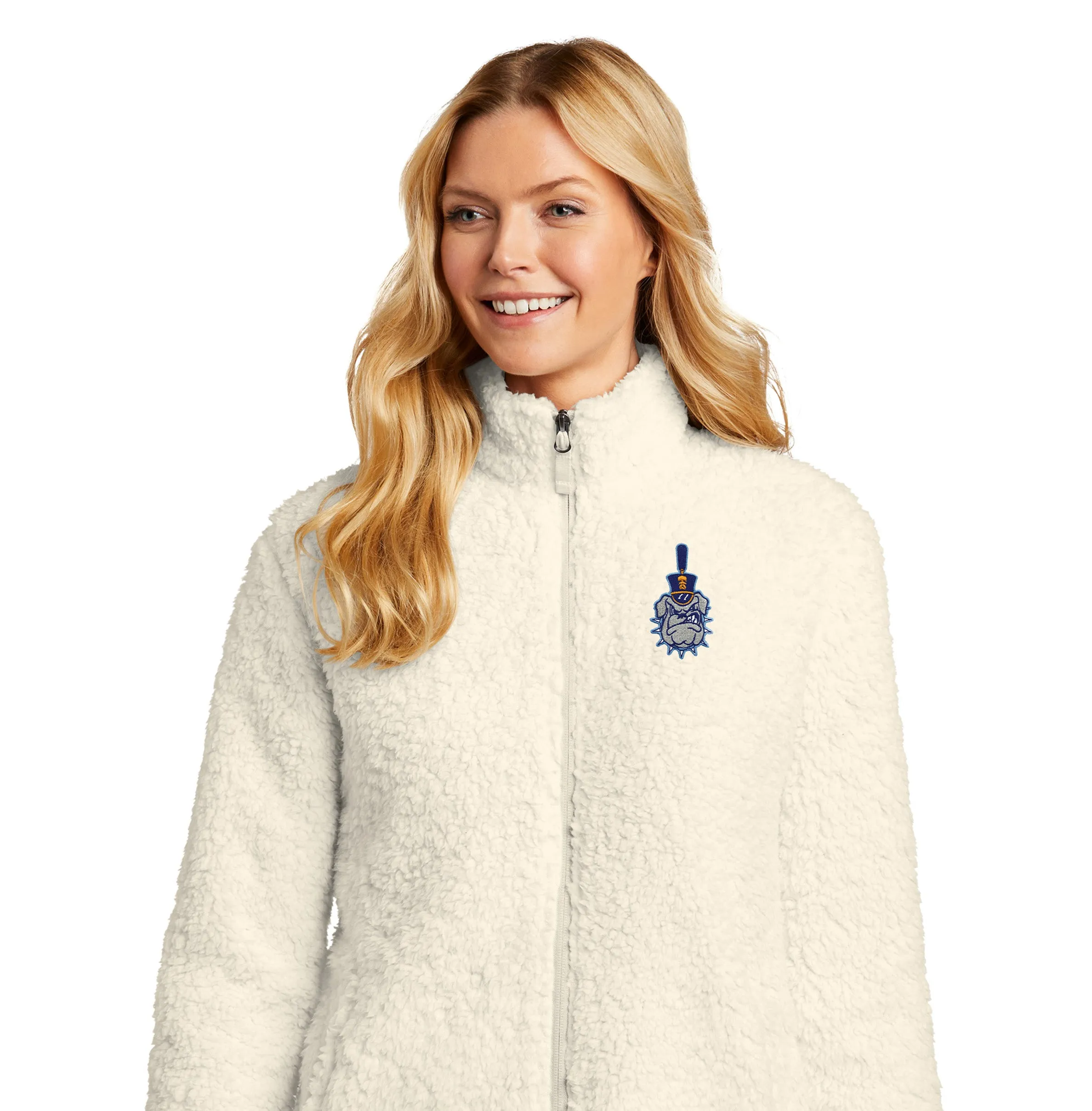 The Citadel, Spike, Ladies Cozy Fleece, Full Zip Jacket