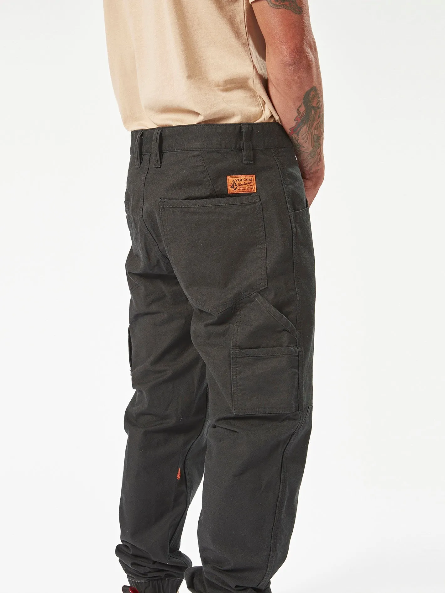 Volcom Workwear Caliper Cuff Pants - Black