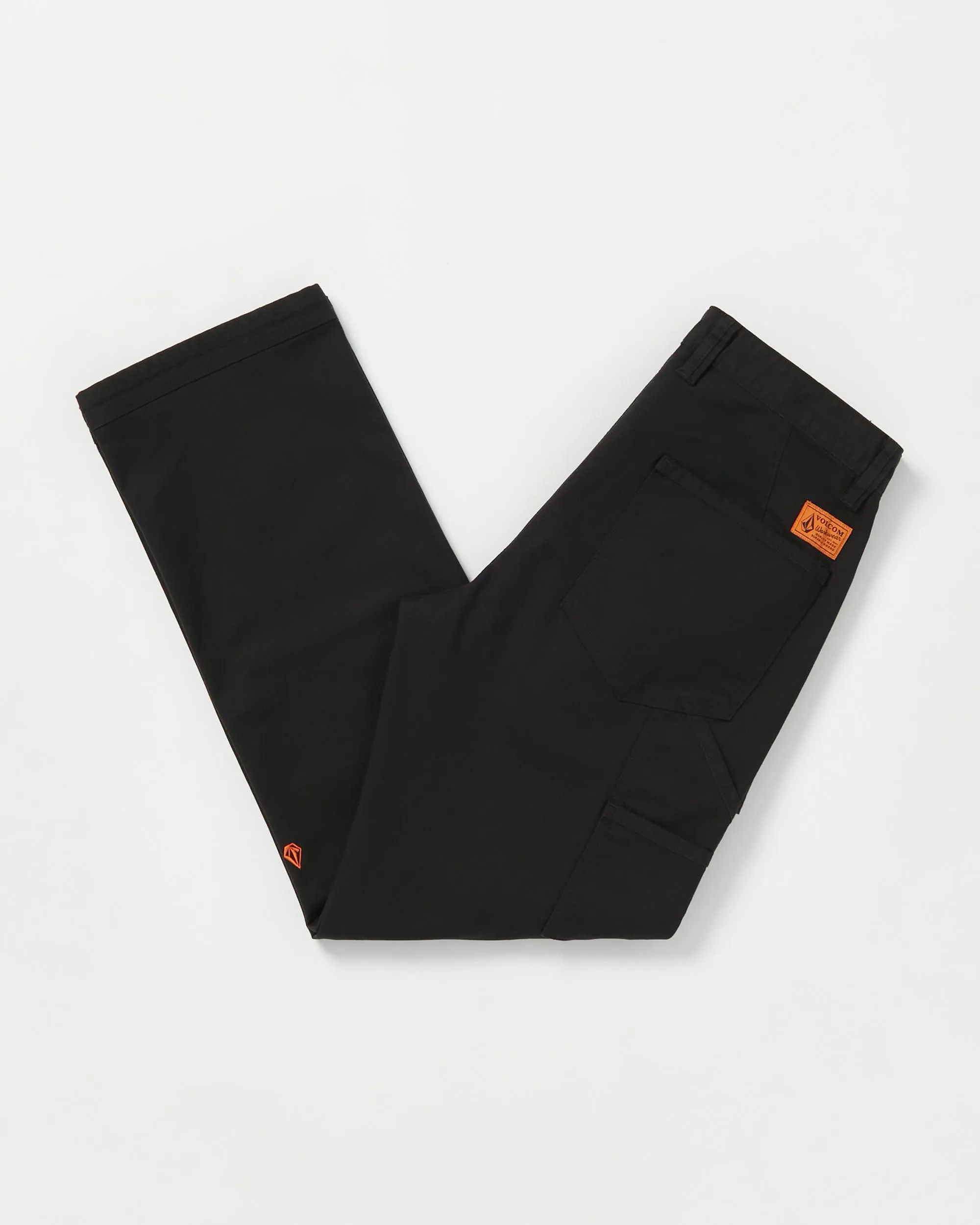 Volcom Workwear Caliper Relaxed Work Pants - Black