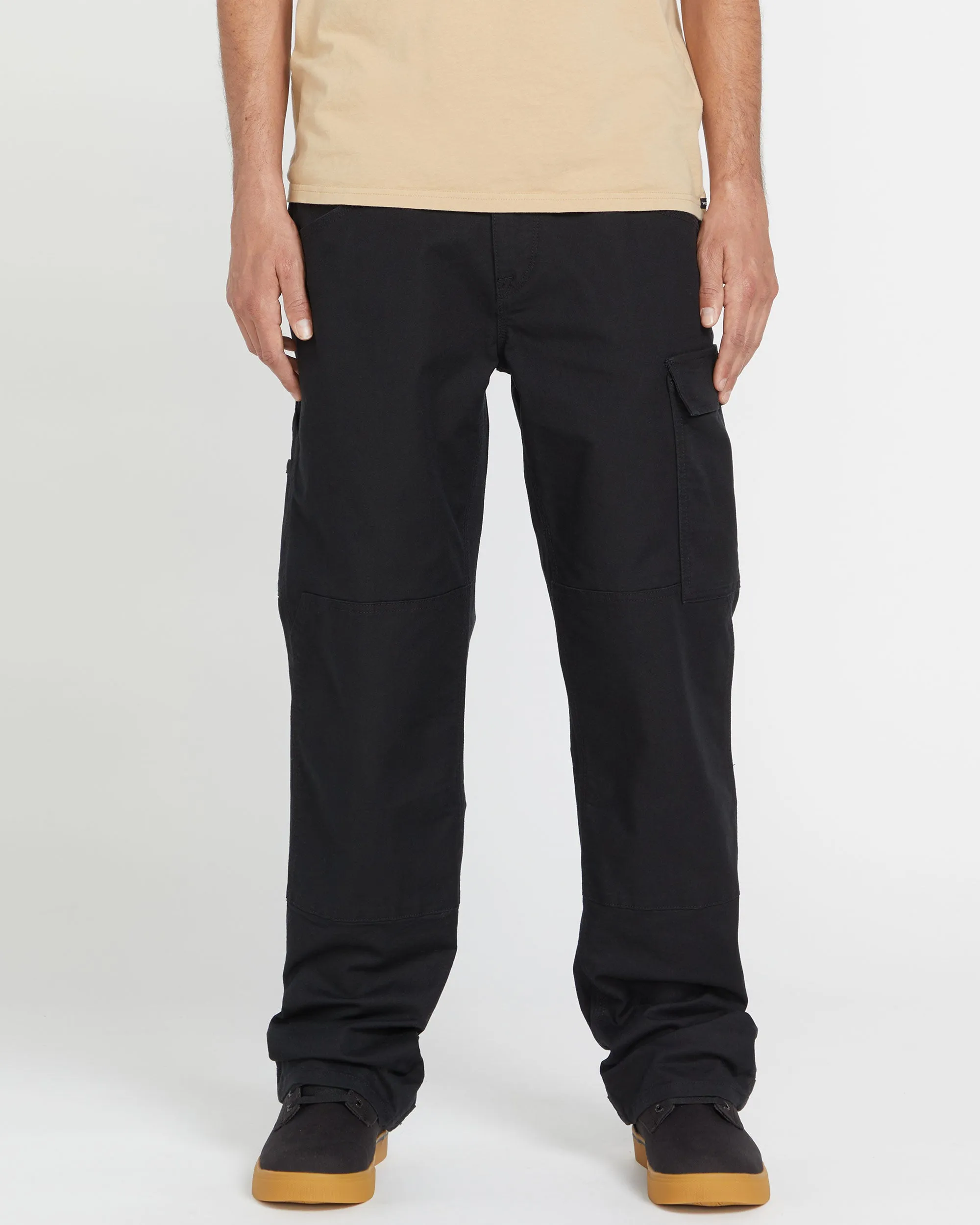 Volcom Workwear Caliper Relaxed Work Pants - Black