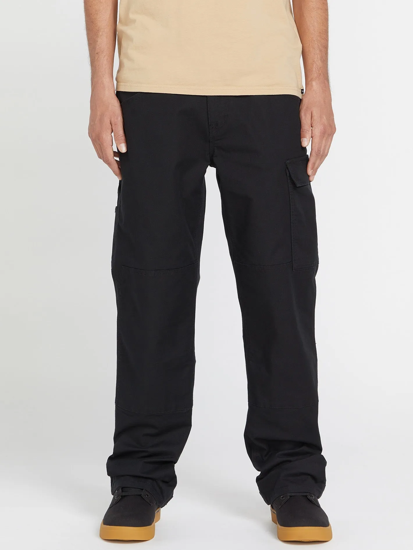 Volcom Workwear Caliper Relaxed Work Pants - Black