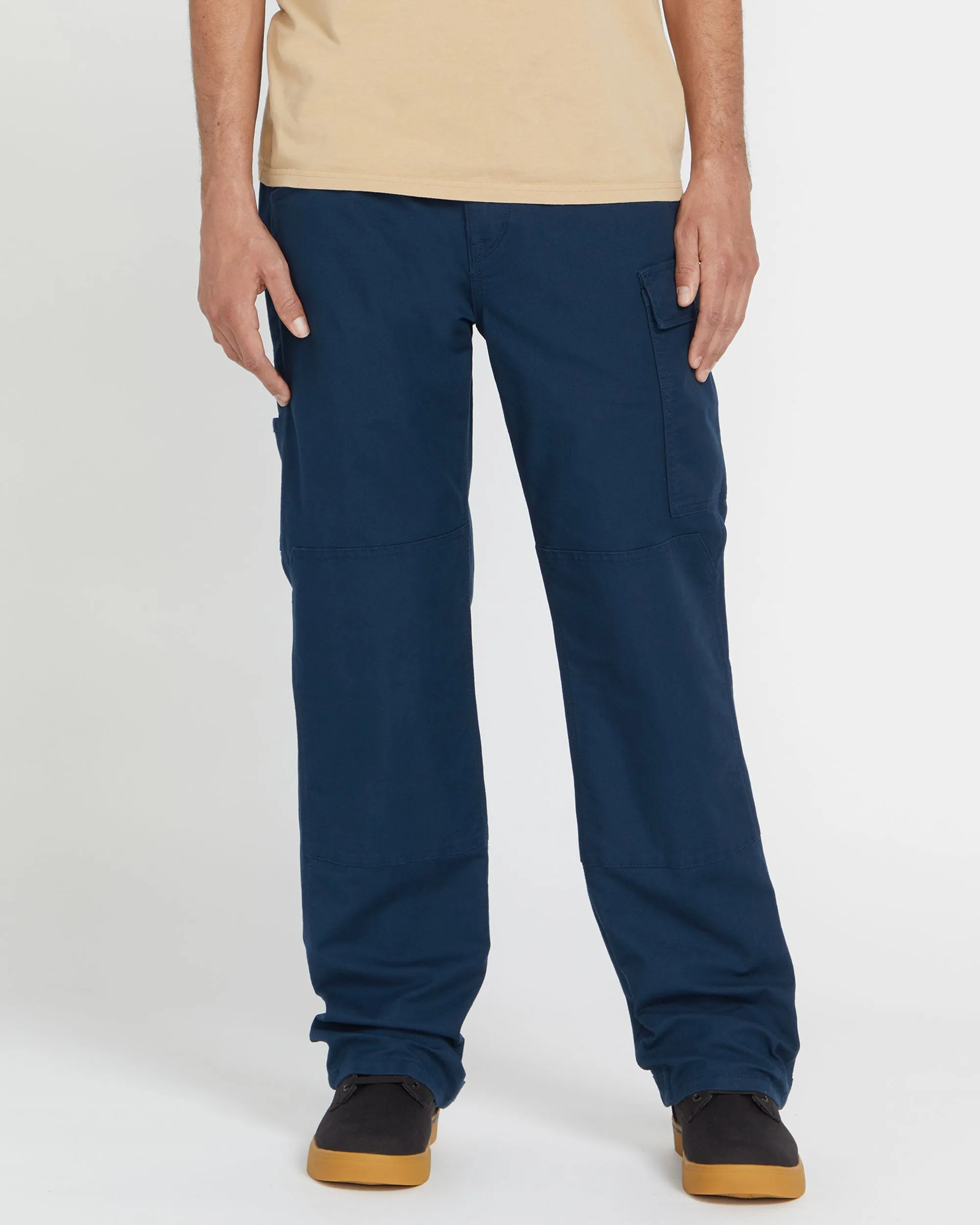 Volcom Workwear Caliper Relaxed Work Pants - Navy