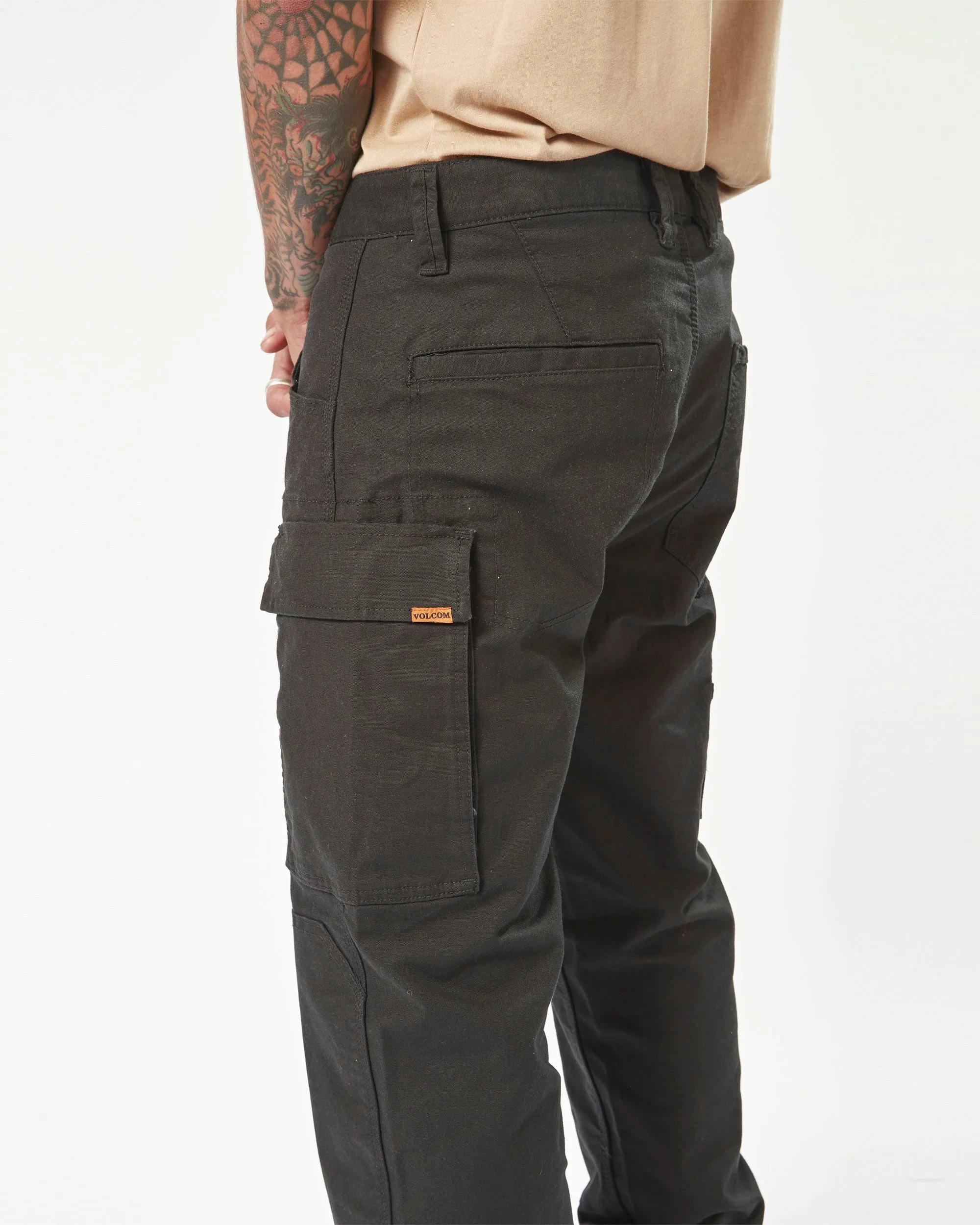 Volcom Workwear Caliper Work Pants - Black