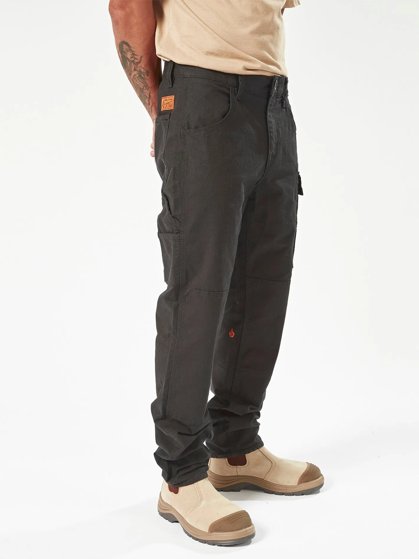 Volcom Workwear Caliper Work Pants - Black